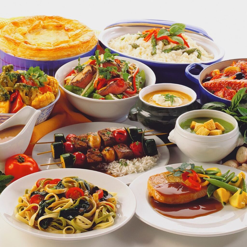 International Cuisine Menu 1